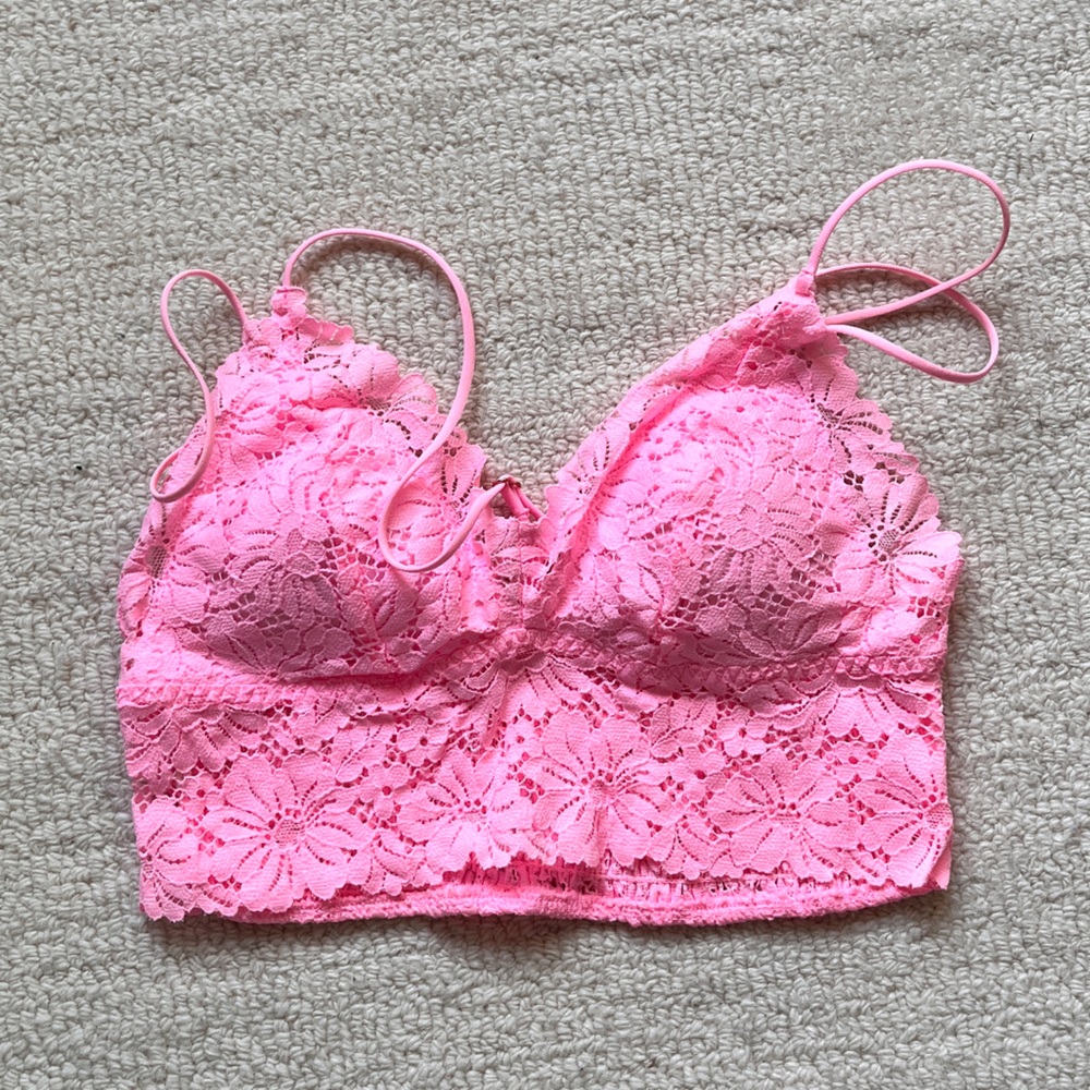 Pink bralette s